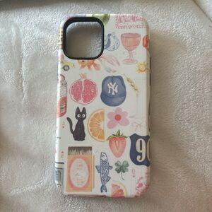 Chic Multicolor Graphic Phone Case